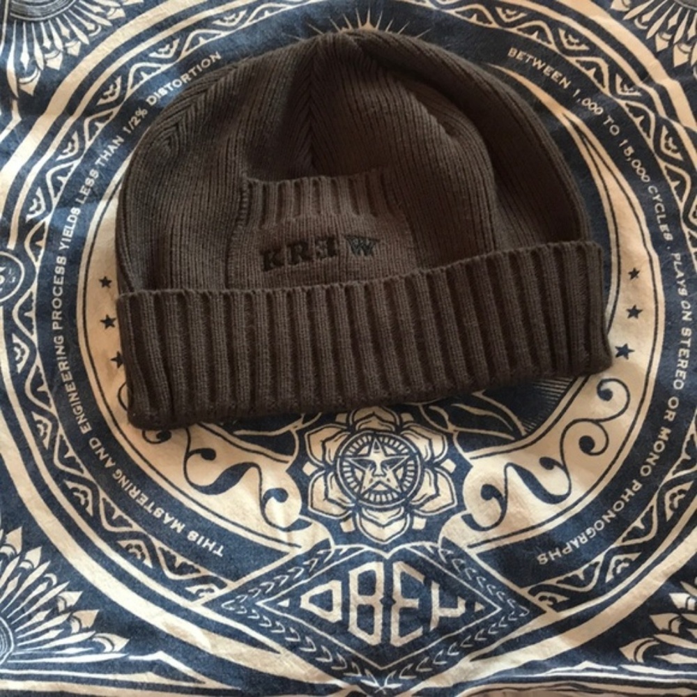 KREW/KR3W Beanie Olive/Brown